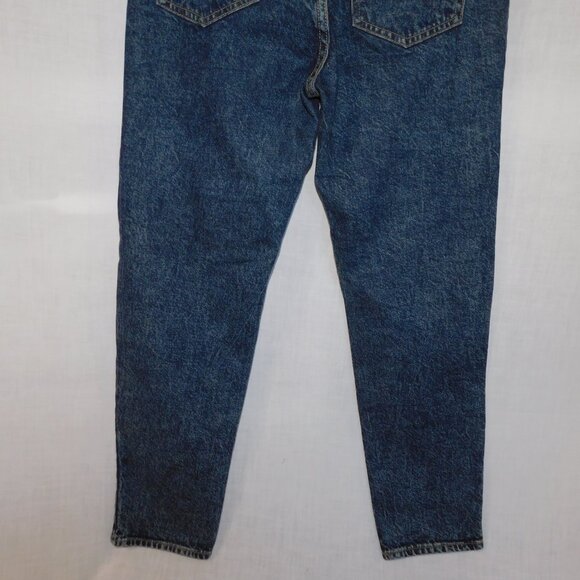 Buffalo David Bitton  27 Dark Stone Wash Distressed KRISTI Mom Jeans High Rise - Picture 12 of 13